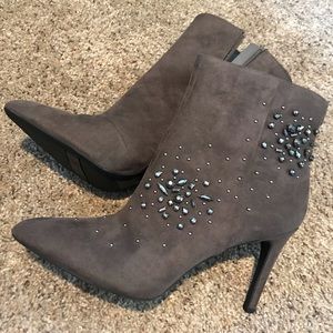 NEVER WORN CIRCUS bySam Edelman Dark Gray Booties